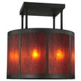 thumbnail image 3 of Meyda Tiffany 133449 Cilindro Vicksburg 8 Light 36" Wide Semi-Flush Drum Ceiling Fixture -, 3 of 5