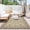 8*10ft-Black Coffee, variant on Outdoor Plastic Straw Rug 8x10 Reversible Patio Rug Outdoor Rugs Waterproof Camping Rugs Portable Outside Floor Mat for RV Porch Balcony Patio Camping Picnic Beach Floral Beige