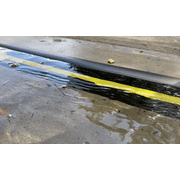 1 ½ High Garage Door Flood Barrier Threshold Kit (103) | Flexible PVC | Complete Kit Includes 2 Adhesives | GaraDry