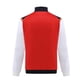 thumbnail image 2 of Chaqueta de traje de bádminton de manga larga curvada de otoño e invierno con cremallera, traje de competición informal para niños con rayas rojas y blancas, 2 of 2