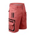 thumbnail image 6 of ZHOGXU Mens Shorts Versatile Loose Fit Zipper Breathable With Pocket Outdoor Travel Sport Wear, 6 of 7