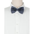 thumbnail image 2 of INSPIRE CHIC Men's Polka Dots Pre-Tied Bow Ties Bowties Wedding Party Bowties Navy Blue White One Size, 2 of 5