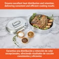 thumbnail image 5 of IMUSA 11in H. Cajun Cast Aluminum Oval Roaster with Lid, 5 of 8