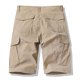 thumbnail image 4 of pstuiky Pantalones cortos deportivos para hombre, Pantalones cortos cargo casuales de moda para hombre, con bolsillos y botones, cintura elástica Pantalones cortos cargo, 4 of 9