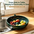 thumbnail image 5 of Pod Pottery Berry Bowl, Berry Washing Bowl with Drain Holes & Center Cone for Fruits and Vegetables, 5 of 7