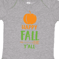 thumbnail image 4 of Inktastic Happy Fall Y'all, Pumpkin, Arrow - Orange Green Boys or Girls Baby Bodysuit, 4 of 5
