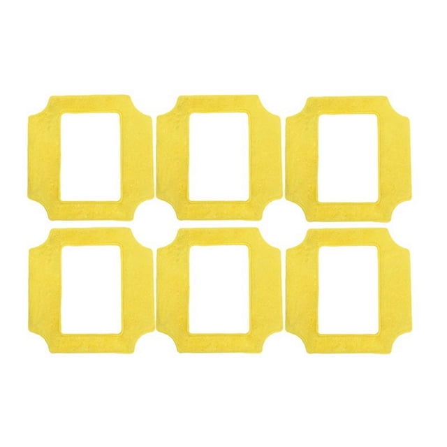 piezas de trapeador para robot limpiador de ventanas, paños de limpieza cuadrados universales para piezas de limpiador de ventanas Purerobo W-S3 S4/3S/5