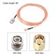 thumbnail image 2 of Cable Coaxial RG316 Con BNC Macho a SMA Macho 50 Ohm 8 Pies Unique Bargains, 2 of 5
