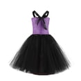thumbnail image 6 of Odeerbi Girls Dresses Autumn Baby Festival Witch Mesh Tutu Skirt Performance Skirt Purple, 6 of 7