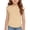 Beige, variant on Girls T-Shirts,Short Sleeve Side Ruched Breathable Comfortable Top with Drawstring Casual Summer Tees Pink Size 8