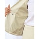 thumbnail image 5 of Conjunto de traje de 2 piezas Inspire Chic para mujeres, conjunto de negocios, manga larga, solapa con muesca, traje formal de falda M color caqui, 5 of 6