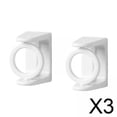 thumbnail image 1 of Soporte de barra de cortina,Soporte de barra de cortina autoadhesivo sin perforaciones,Ganchos para sujetar barras de cortina para baño,cocina y hogar,Soportes para barras de, 1 of 8