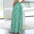thumbnail image 4 of Printed Casual Pants Boho Style Ladies Oversized Pants Loose Fit Vacation Outfit, 4 of 7