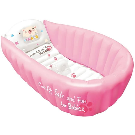 Nai-B Hamster Inflatable Baby Bathtub - Pink