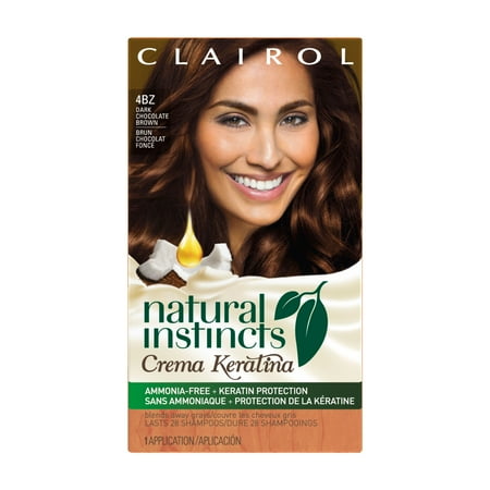 Clairol Natural Instincts Crema Keratina Hair Color Kit