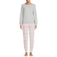 thumbnail image 2 of Secret Treasures Women's Cuffed Sleep Pants, 2 of 5