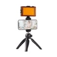 thumbnail image 1 of Amdohai Kit Vidéo Portable pour Téléphone Intelligent avec Lumière LED 5500K/3200K + Support de Téléphone Réglable + Mini Trépied de Bureau pour Enregistrement Vidéo Vlog Téléphone Diffusion en Continu en Direct, 1 of 7