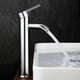 thumbnail image 1 of Grifo de lavabo Laklulu, grifo mezclador de lavabo alto para baño o lavabo, grifo mezclador de lavabo ajustable con agua fría y caliente, 1 of 4