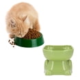 thumbnail image 1 of Cuenco Elevado Para Comida Para Gatos, Plato Elevado Para Comida Para Gatos, Evita Que Se Vuelque, Cuenco Elevado De Plástico Para Mascotas Con Forma De Dibujos Animales Con, 1 of 7