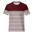 thumbnail image 4 of T Shirts for Women, Womens Short Sleeve Tops Dressy Summer O Neck Casual Trendy Blouses Tunic Tops, 4 of 5