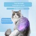 thumbnail image 3 of Cat Clippers for Matted Hair Local Hair Trimmer,2 Speed Low Noise Cat Hair Trimmer with White and Urple Lights Suitable for Pet Hair Trimming Such as Cats, Dogs and Rabbits (White), 3 of 8