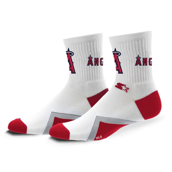 Unisex Starter  Los Angeles Angels Striker Mid-Crew Socks