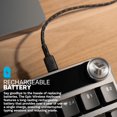 thumbnail image 5 of JLab Epic Mechanical Teclado, Negro, Teclas Iluminadas Completamente Profundas, USB-C/Bluetooth, Recargable, Windows/Mac/iOS, 5 of 5