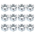 thumbnail image 1 of Écrou Hexagonal 7/8 Pouces-9, Grade 6.8 Acier Carbone, Argent, Lot de 12, 1 of 5