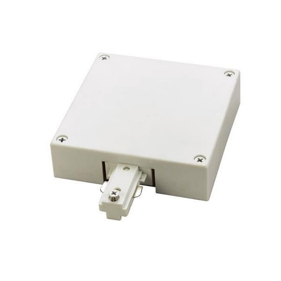 HT-302-WH-Cal Lighting-T Bar Mount Live End Feed-White Finish