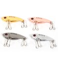 thumbnail image 2 of Cebos Para Señuelos Por Bolsa Opp Simple, 4 Piezas 11 G 55 Mm Señuelos De Pesca VIB De Metal Cebos De Manivela Ojos Rojos Aparejos De Anzuelo Parecidos A Peces Para La Vida Como, 2 of 8