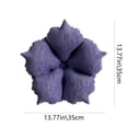 thumbnail image 3 of Oefntac 2PC Inflatable Bath Pillow Soft Spa Headrest Suction Cup Flower Heart Shape Neck Support Comfortable Tub Rest, 3 of 6