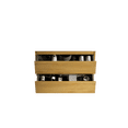 thumbnail image 4 of Wall mount cabinet WITHOUT basin, Natural oak color, with two drawers, 4 of 5