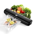 thumbnail image 1 of Vacuum Sealer Machine, Kitchen in the Box Campact Food Sealer, Dry/Moist Food Modes&5 Temperature Settigs, One-touch Sealer Machine with External Vac, 1 of 7