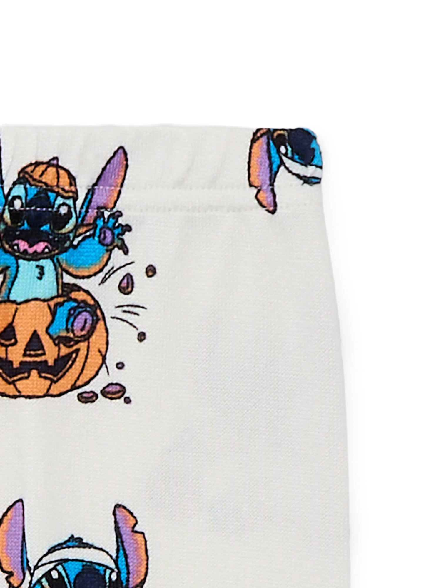 Disney Lilo and Stitch Girls Halloween Long Sleeve Top and Pants Pajama Set, 2-Piece, Sizes 4-10