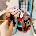 thumbnail image 1 of Diadema con estampado bonito de dibujos animados, Mickey Mouse, letras de aro, Minnie, doble lazo, accesorios para el cabello, disfraz Gao Jinjia LED, 1 of 2