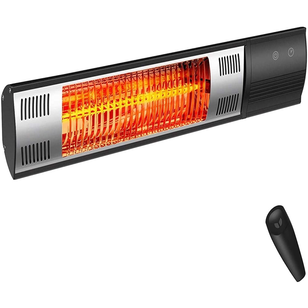 SESSLIFE Electric Patio Heater, 1500W Infrared Outdoor Heater Wall
