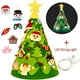 thumbnail image 1 of Ganfancp Diy Árbol de Navidad Tridimensional de Tela Gran Regalo de Navidad para Colgar Ofertas Del Día Liquidación 1*Decoración Del Árbol de Navidad, 1*Cuerda Luminosa, 1 of 3
