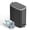 Black, variant on KSSKSS 1.6 Gallon/6L Slim Stainless Steel Bathroom Trash Can with Lid, Soft-Close Small Garbage Bin for Narrow Spaces, Black