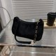 thumbnail image 5 of Bolso vagabundo de moda para mujer, bolso informal con cremallera para la axila, para regalo de cumpleaños (negro) Ndcxsfigh Para Estrenar, 5 of 8