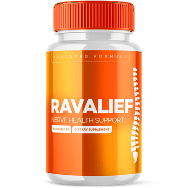 Ravalief Advanced Nerve Health Support Pills Natural Vitamin Supplement 60 Capsules