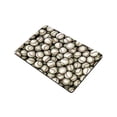 thumbnail image 2 of MKHERT Sports Balls Collection Baseballs Doormat Rug Home Decor Floor Mat Bath Mat 23.6x15.7 inch, 2 of 3