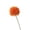 Orange, variant on HonestMatter Artificial Flowers for Decoration, Round Spherical Dandelion Faux Floral for Vase, Realistic Silk Home Decor for Living Room Centerpieces, Yellow, 1 Piece