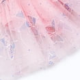 thumbnail image 4 of Girls Ballet Leotard with Tutu Skirt Dance Clothes Gymnastics Camisole Bodysuit Butterfly Training Outfit, 4 of 5