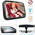 Shynerk Baby Car Mirror for Backseat, Safety Certified, Crash Tested