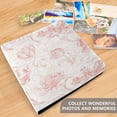 thumbnail image 5 of iauyy PU Leather Scrapbook Album | Expandable Binder with 20 Self-Adhesive Pages (11.8x24in)，Flowers, 5 of 8