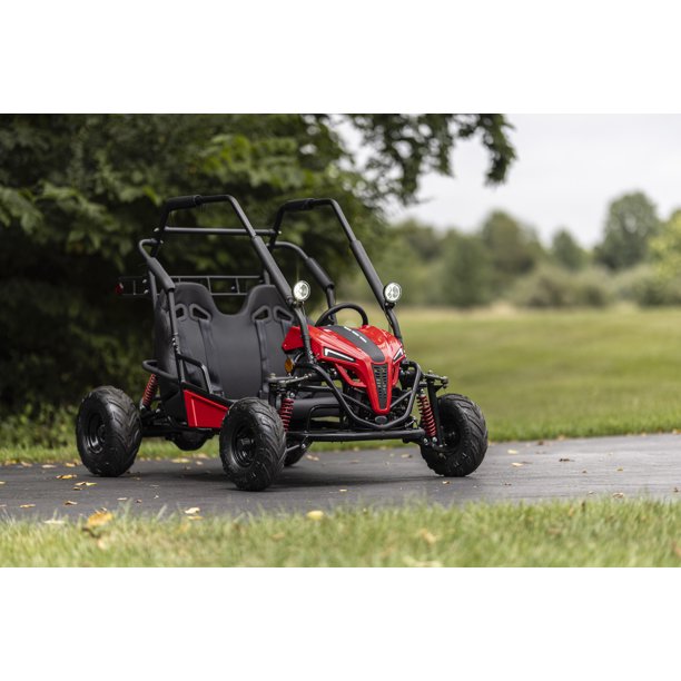Coleman Powersports EVKG200 48V Electric Two-Seater Go-Kart, Off