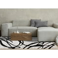 thumbnail image 2 of Rug Branch Contemporary Distressed, Organic Grey Indoor Area Rug - 5' x 8', 2 of 8