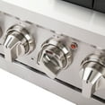 thumbnail image 6 of Forno Capriasca 48 in 6.58 cu ft Double Oven Gas Range in Stainless Steel, 6 of 8