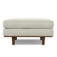 thumbnail image 5 of Simpli Home Morrison 33 inch Wide Mid-Century Modern Table Ottoman in Cream White Woven-Blend Fabric, 5 of 8