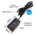 thumbnail image 4 of Amdohai Fingerprint Reader, USB Biometric Fingerprint Scanner Portable Windows Hello for Computer PC Laptop, 4 of 8